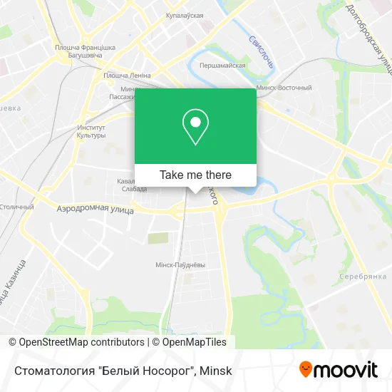 Стоматология "Белый Носорог" map