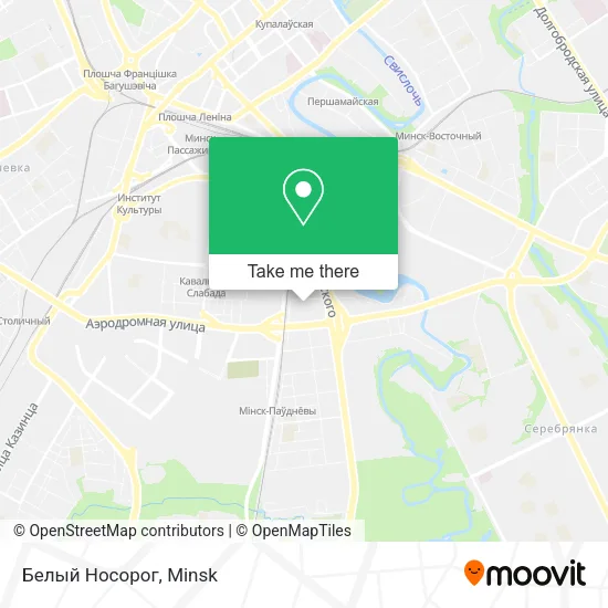 Белый Носорог map