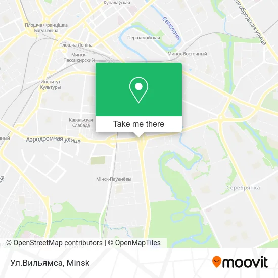 Ул.Вильямса map