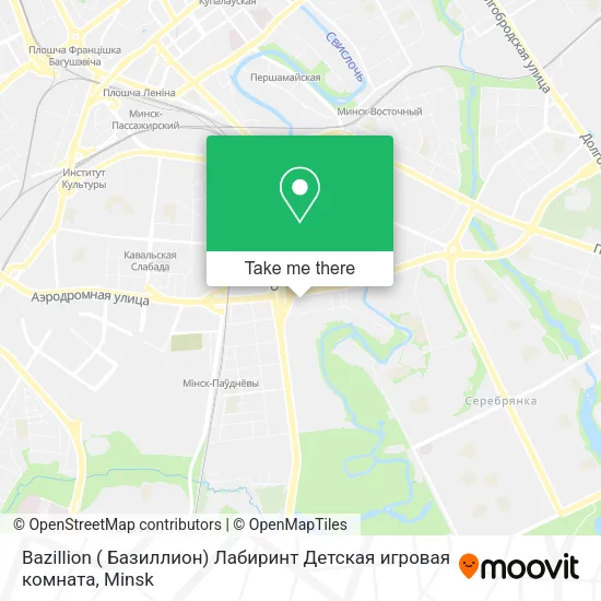 Bazillion ( Базиллион) Лабиринт Детская игровая комната map