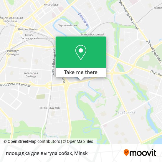 площадка для выгула собак map