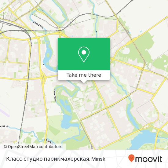 Класс-студио парикмахерская map