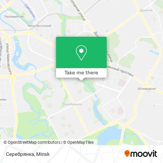 Серебрянка map