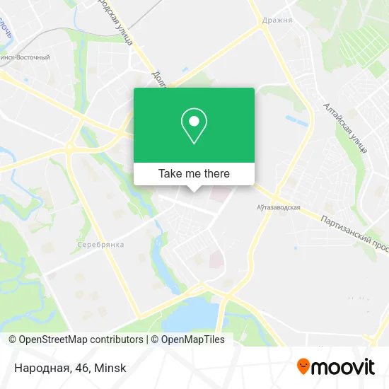 Народная, 46 map