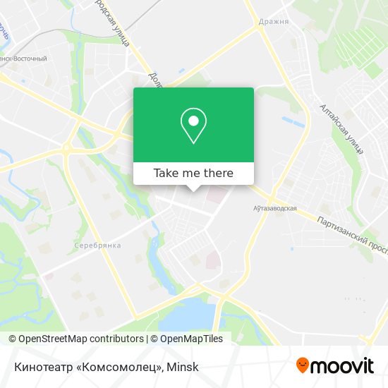 Кинотеатр «Комсомолец» map