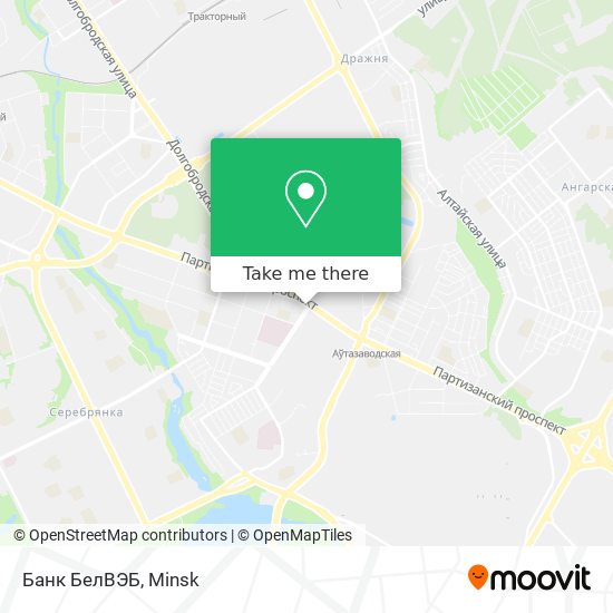 Банк БелВЭБ map