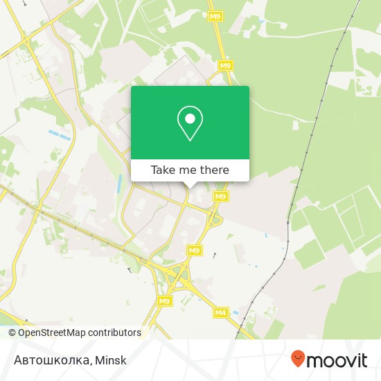 Автошколка map