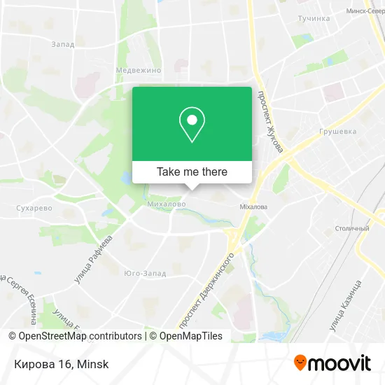 Кирова 16 map