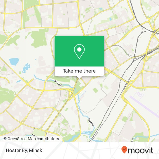 Hoster.By map