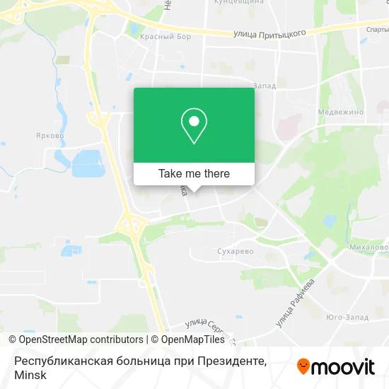 Республиканская больница при Президенте map