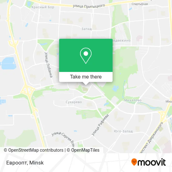 Евроопт map