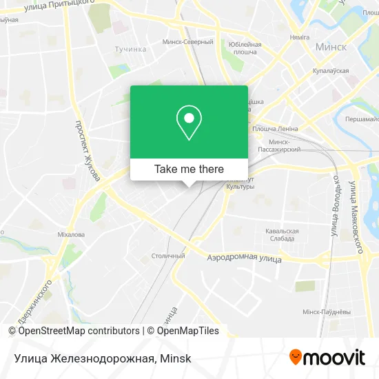 Улица Железнодорожная map