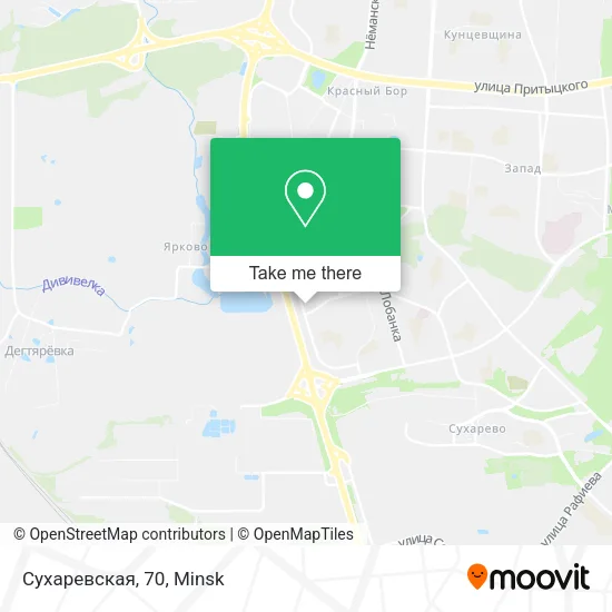 Сухаревская, 70 map