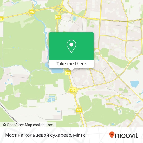 Мост на кольцевой сухарево map