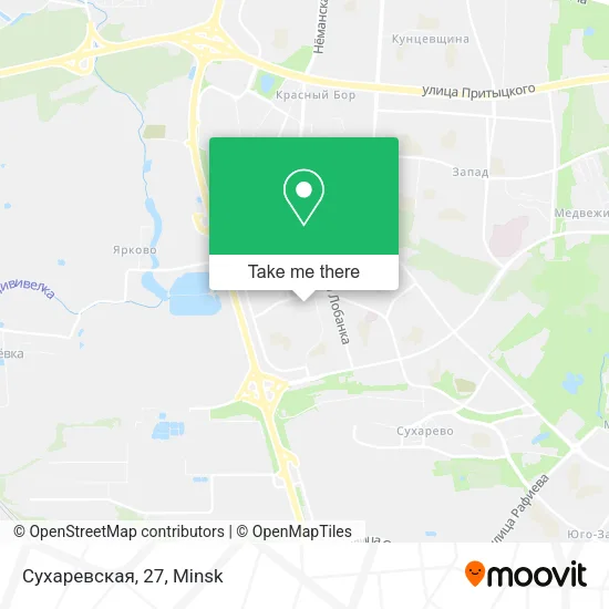 Сухаревская, 27 map