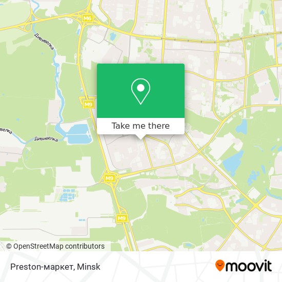 Preston-маркет map