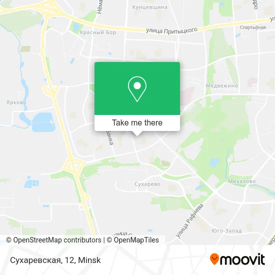Сухаревская, 12 map