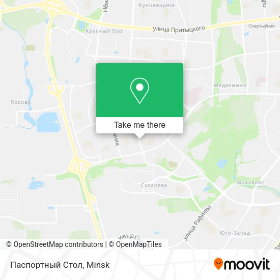 Паспортный Стол map