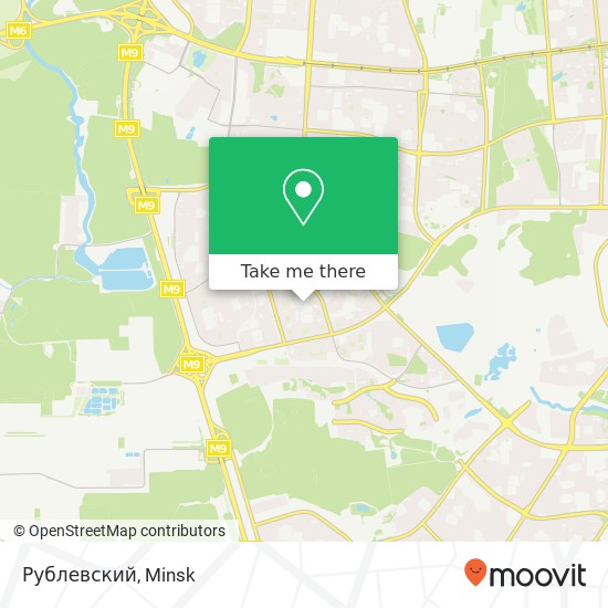 Рублевский map