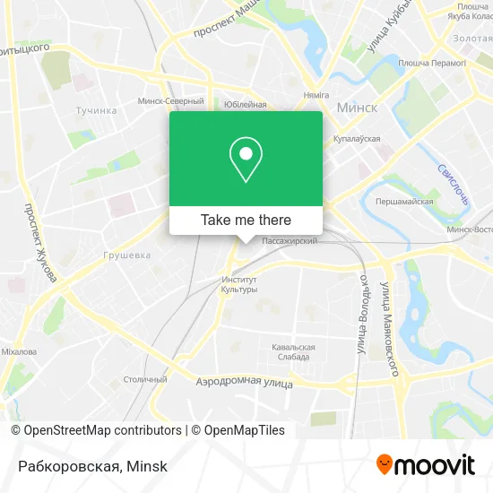 Рабкоровская map