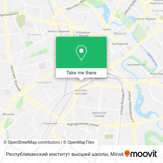 Республиканский институт высшей школы map