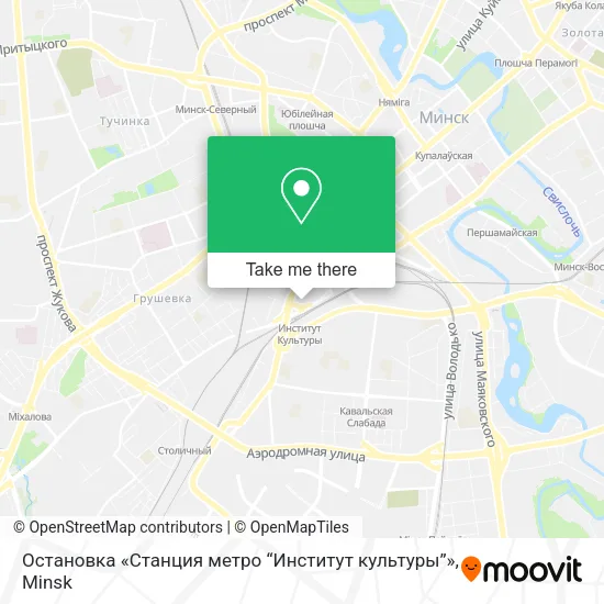 Остановка «Станция метро “Институт культуры”» map