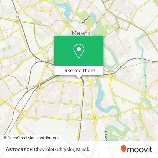 Автосалон Chevrolet/Chrysler map