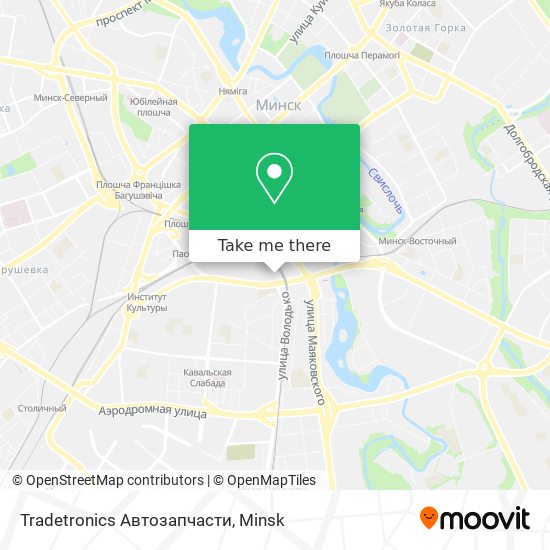 Tradetronics Автозапчасти map