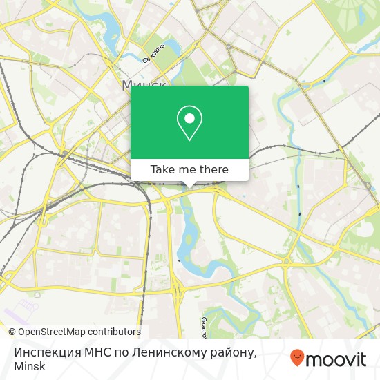 Инспекция МНС по Ленинскому району map