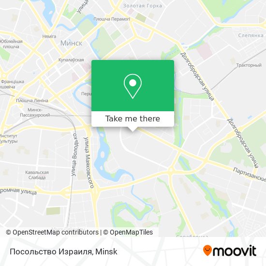 Посольство Израиля map