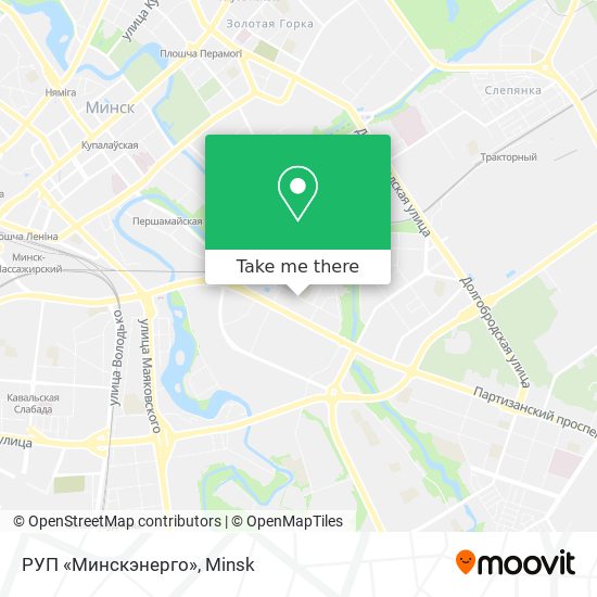 РУП «Минскэнерго» map