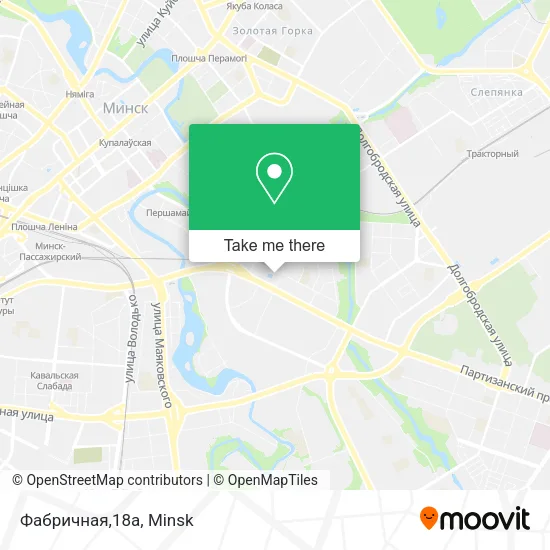 Фабричная,18а map