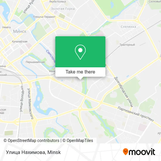 Улица Нахимова map