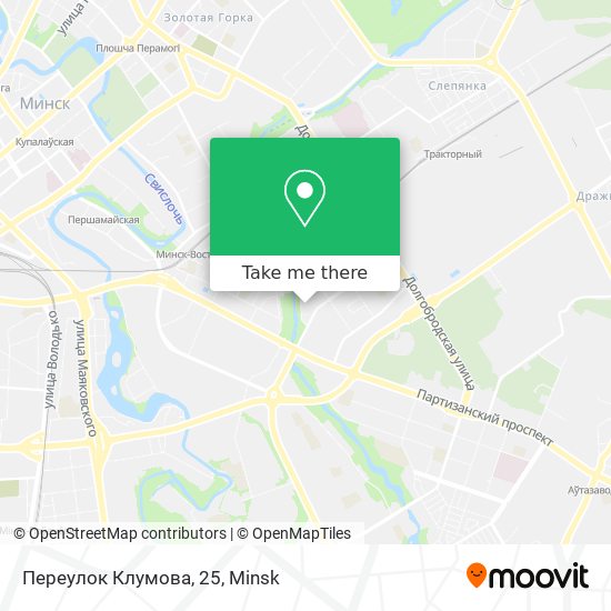Переулок Клумова, 25 map