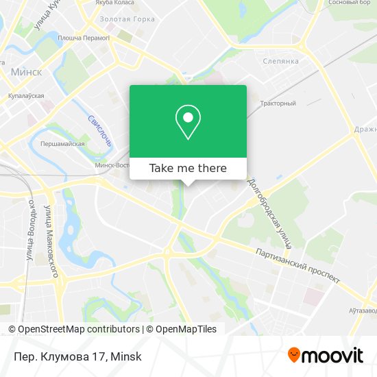 Пер. Клумова 17 map