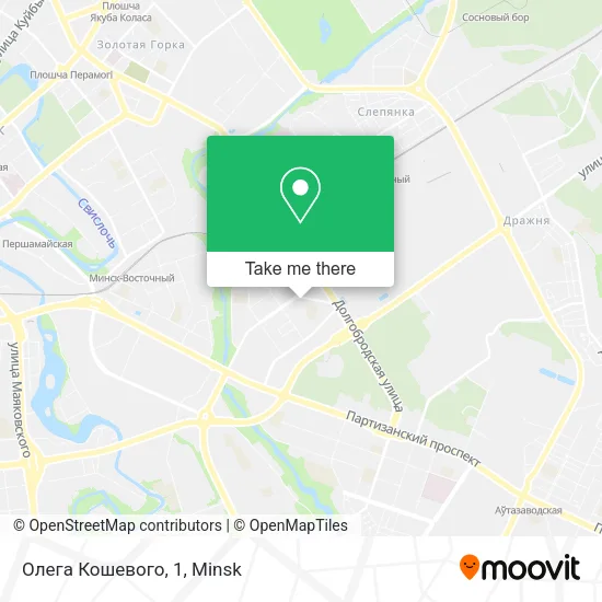 Олега Кошевого, 1 map