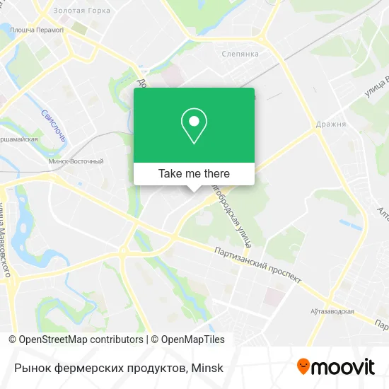 Рынок фермерских продуктов map
