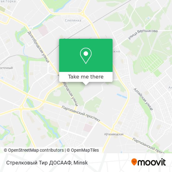 Стрелковый Тир ДОСААФ map