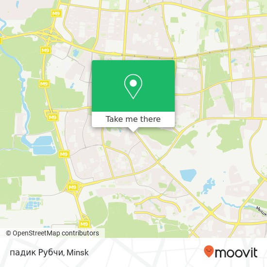 падик Рубчи map