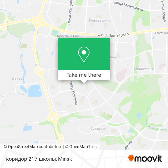 коридор 217 школы map