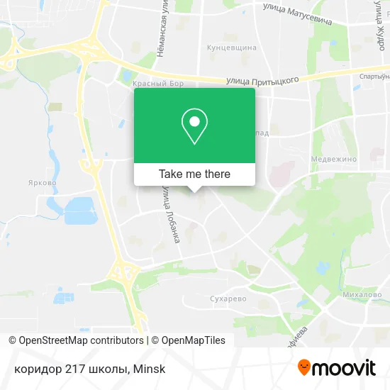 коридор 217 школы map