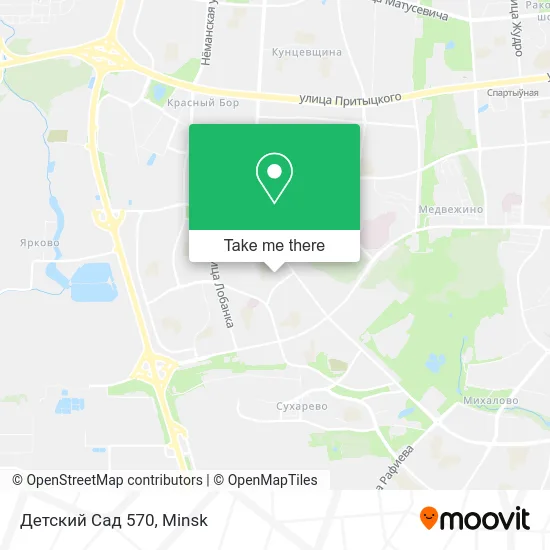Детский Сад 570 map