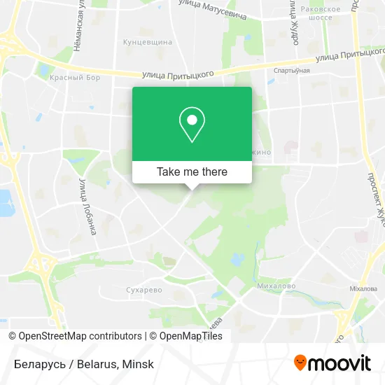 Беларусь / Belarus map