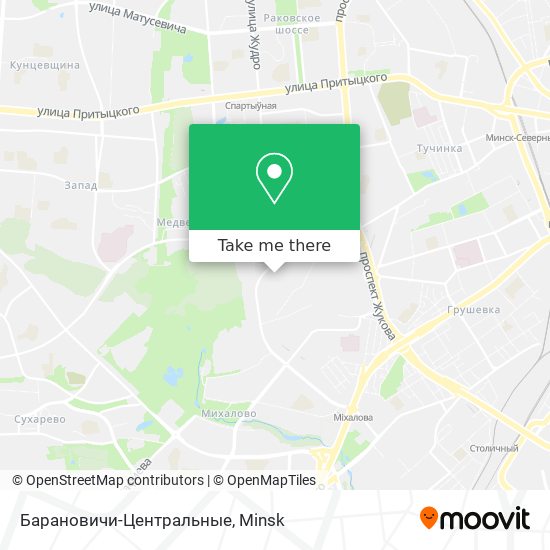 Барановичи-Центральные map