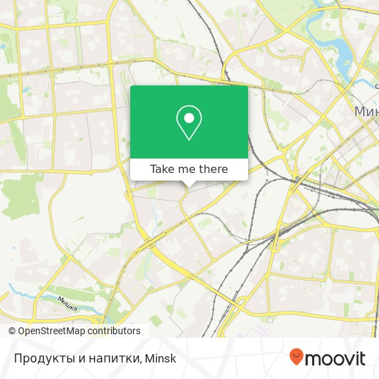 Продукты и напитки map