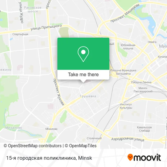 15-я городская поликлиника map