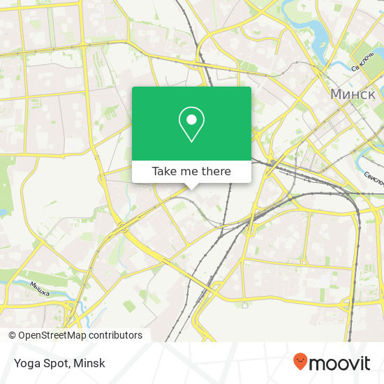 Yoga Spot map