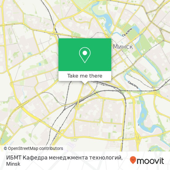 ИБМТ Кафедра менеджмента технологий map