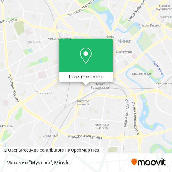 Магазин "Музыка" map