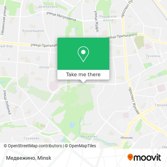 Медвежино map